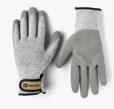Hestra Job Verde Flex Havehandsker Grå, Tøj