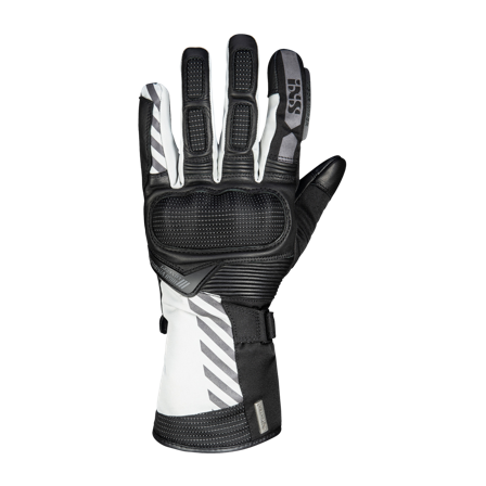 Motorhandschoenen iXS Tour Glasgow-ST 2.0 Zwart/Lichtgrijs S