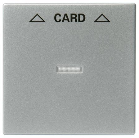 ABB 1792-83 Centrumplatta för kortbrytare Aluminium, Strömbrytare & vägguttag