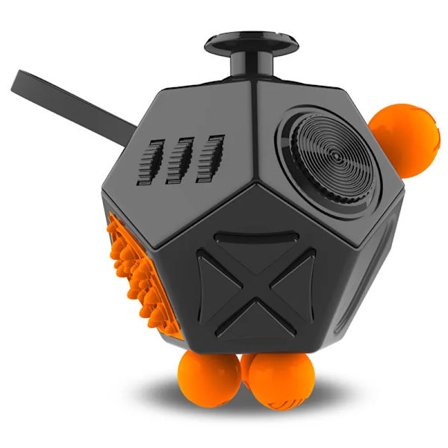 Fidget Cube EDC Anti Stress Relief Legetøj Angst Antistress Sensorisk Fidgeting Terning Legetøj Til Børn Voksne Autisme ADHD Fokus 12 Sider