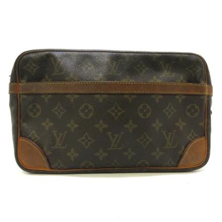 Louis Vuitton Vintage Pre-owned Polyester pouches Brun, Dame Vintage Tasker, Størrelse: ONE Size