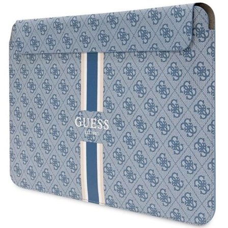 Guess Datorfodral 14'' Printed Stripes - Blå