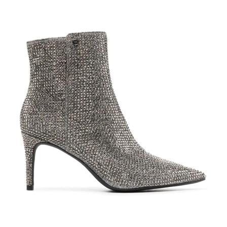 Michael Kors, Heeled Boots Grijs, Dames, Maat:36 EU