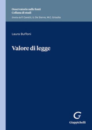 Valore di legge Laura Buffoni