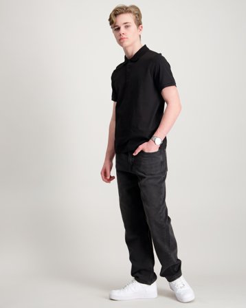 Jack & Jones JJICHRIS JJORIGINAL SQ 602 NOOS JNR Schwarz Jeans Jungen - Kids Brand Store