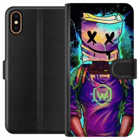 Apple Iphone X Plånboksfodral Fortnite Marshmello