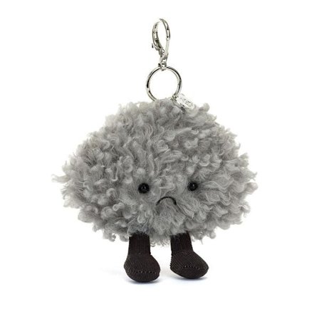 Jellycat Amuseables Storm Cloud Veskeanheng, 11 cm Myk Kosete Klassisk Gave til Barn