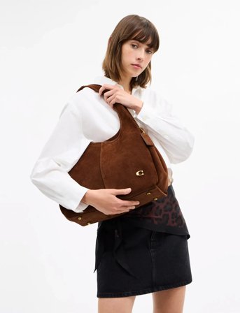 Coach Lana Shoulder Bag - Brown - ONE SIZE