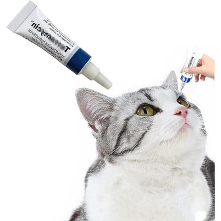 Hund och katt ögonhälsogel,katt och hund husdjur ögonsalva hornhinneinflammation ögonsalva 3,5g 1 Pcs