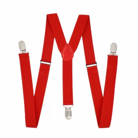 Flotte Smalle Røde Seler med Clips 2,5 cm rød