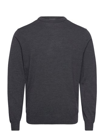 Lindbergh Black | 100 % Merino Crew Neck Knit | S
