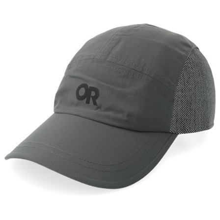 Outdoor Research - Grijs 5panel Cap - Swift Cap Charcoal Reflec 5-panel @ Hatstore