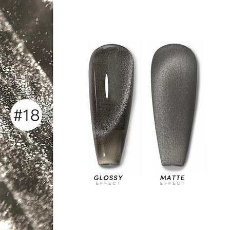 AS 15ml Magnetisk Katt Gel Nagellack Cat Eye Glitter Effekt Semi Permanent 36 Färger Soak Off UV Gel Lack Manikyr Nagelkonst