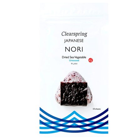 Clearspring Nori tang plader - ikke ristet 25 g, Helse & Madvarer, Madvarer, Øvrige Fødevarer