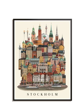Stockholmstandard Poster Patterned Martin Schwartz