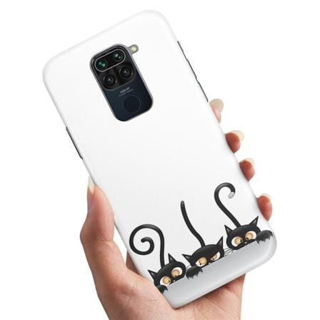 Xiaomi Redmi Note 9 - Kuoret/Suojakuori Mustat Kissat