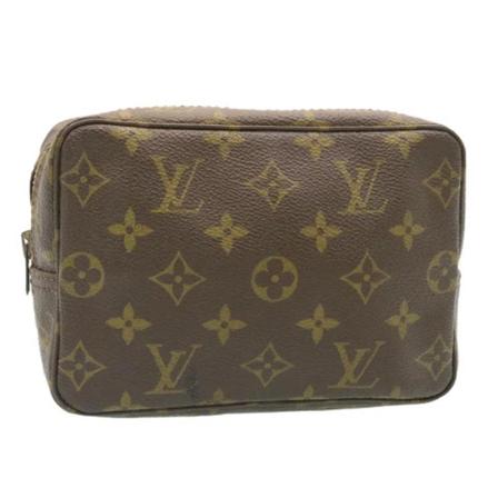 Louis Vuitton Vintage, Pre-owned Leather pouches Bruin, unisex, Maat:ONE Size