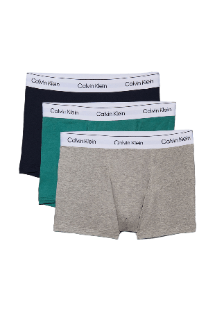 Calvin Klein Trunk 3-Pack Kalsonger Herr Blå S