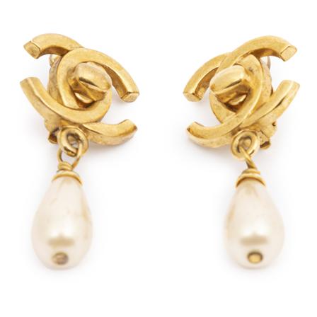 Chanel Vintage, Pre-owned Jewellery Geel, Dames, Maat:ONE Size