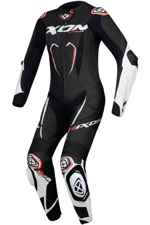 Ixon VORTEX 3 MC Leather Suit Women Black/White L
