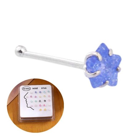 925 Sterling Silver näsa piercing