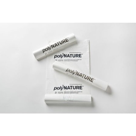 POLYNATURE Avfallspåse PLA 30L 15my 25/rl - Lyreco - Städ och hygien - Påsar och säckar - Papperskorgspåsar