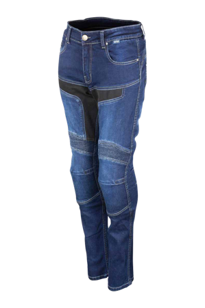 Motorradjeans GMS Viper Damen Dunkelblau W34 x L32