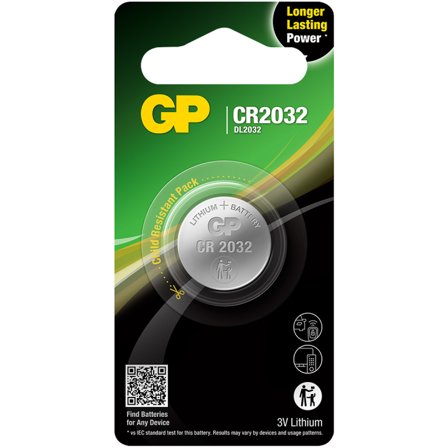 GP Batteries Battery CR2032 1-pack