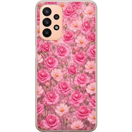 Yhteensopiva Puhelinkuori Samsung Galaxy A23 Petal Reverie Blush Rose