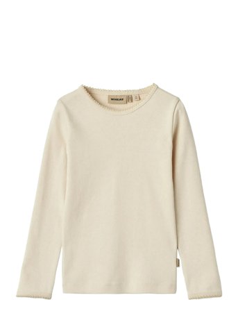 T-Shirt L/S Belis Cream Wheat