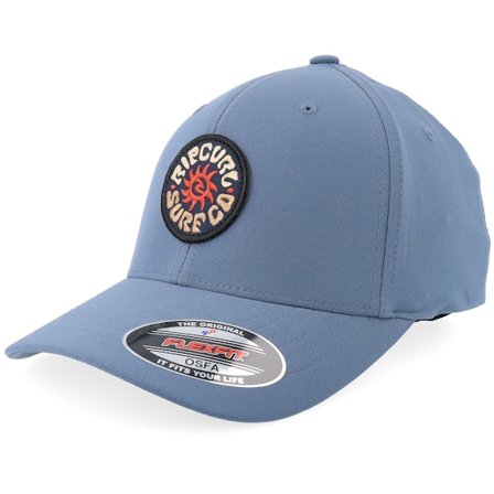 Rip Curl - Bleu flexfit Casquette - Pacific Rinse Cap Bluefin Flexfit @ Hatstore