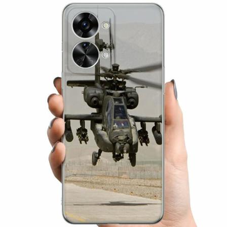 Oneplus Nord 2t Tpu Mobilskal Ah-64 Apache Attack Helicopter