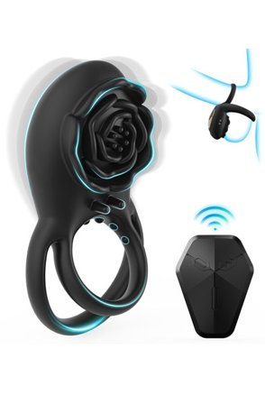 Vibrating Cockring With Remote Control - Woome.pl