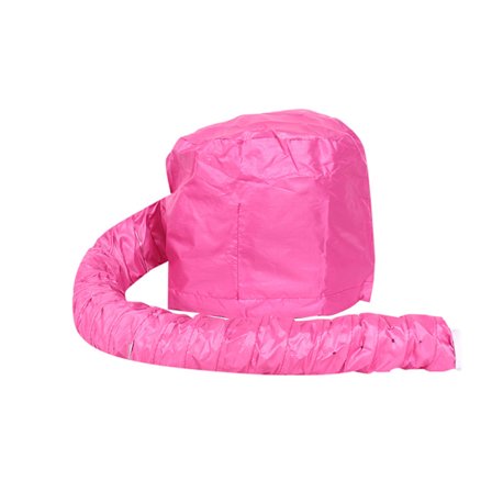 Bærbar Hårtørkekappe Hatt Hårfønerhette Feste Rosa