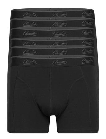 Claudio Trunk 6-Pack Boxershorts Sort Claudio