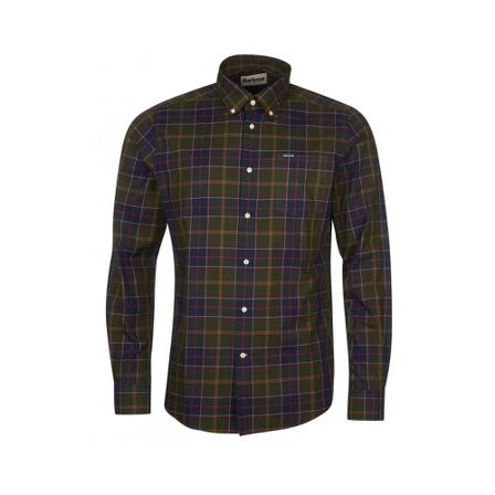 Barbour Shirt , Groen , Heren , Maat: L