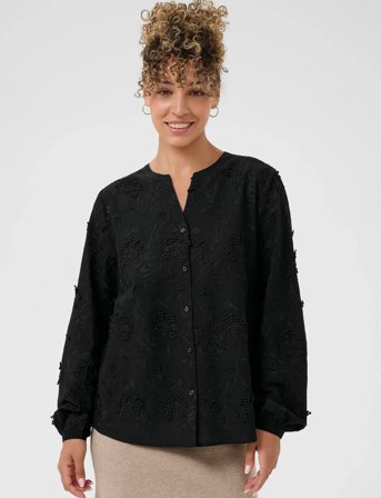 Cream Crhilda Shirt - Black - 34