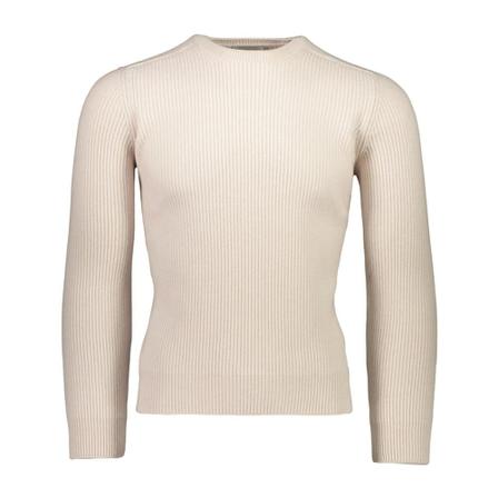 Gran Sasso, Jersey Beige, Heren, Maat:S,Viscose