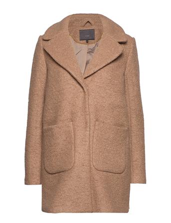 Ihstipa Ja Outerwear Coats Winter Coats Beige ICHI