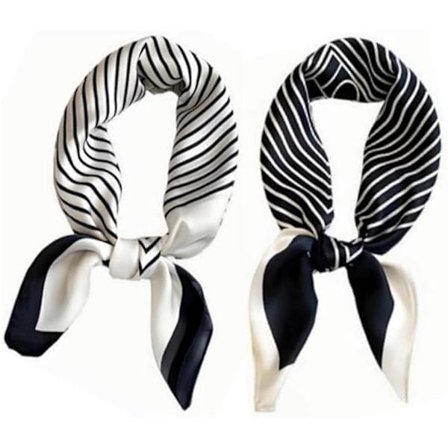 stk - Hårskjerf for kvinner - Nakkeskjerf - Firkantskjerf - Tørkle - Skjerf - Hodeb&