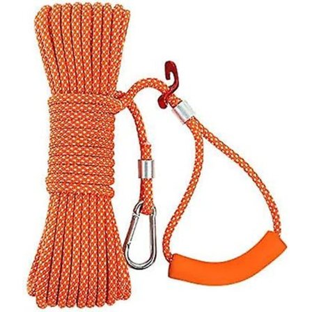 Paksu pyykkinaru puutarhaan, ulkokäyttöön, helppo kiristää oranssi 5m