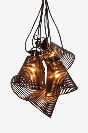 Konstsmide - Tilläggsslinga ARON E27 10 LED 915 cm - Svart - Ljusslingor - Från Homeroom