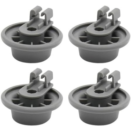 Klik på billedet for at åbne forstørret visningKompatibel til Bosch opvaskemaskiner 611475 Opvaskemaskine Nedre Opvaskekurv Hjulsæt 4 stk., bsh-