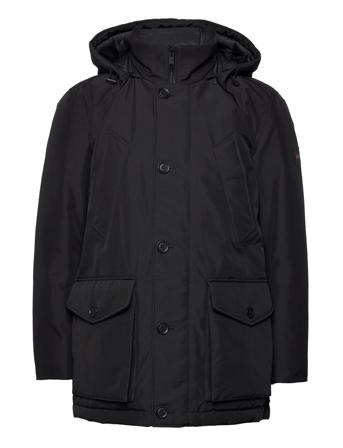 Osiass Parka Jakke Sort BOSS