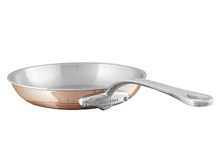 MAUVIEL 1830 Stekepanne i kobber og stål 30cm