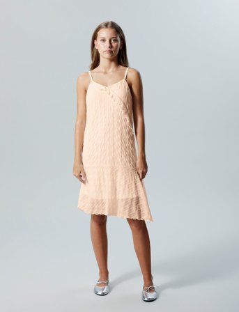 LMTD Nlfhullu Short Strap Dress - Pink - 158