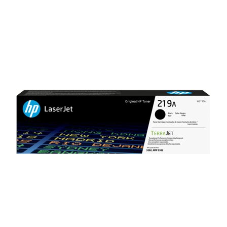 HP 219A - svart - original - LaserJet - tonerpatron (W2190A)
