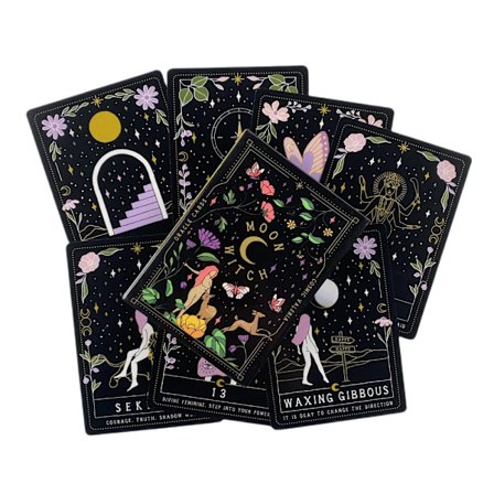 Reverie Lenormand Oracle Kort Spådomssæt Engelsk Vision Udvidet Udgave Tarot Brætspil Til Fest