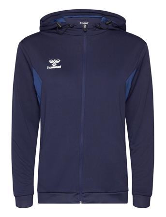 Hmlauthentic Pl Zip Hoodie Woman Sport Women Sport Clothing Sport Sweatshirts & Hoodies Sport Hoodies Navy Hummel