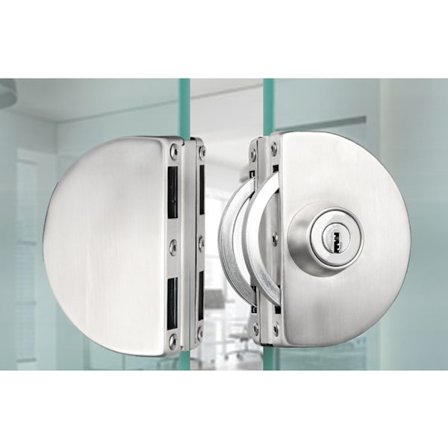 Dobbelt dør rundlås